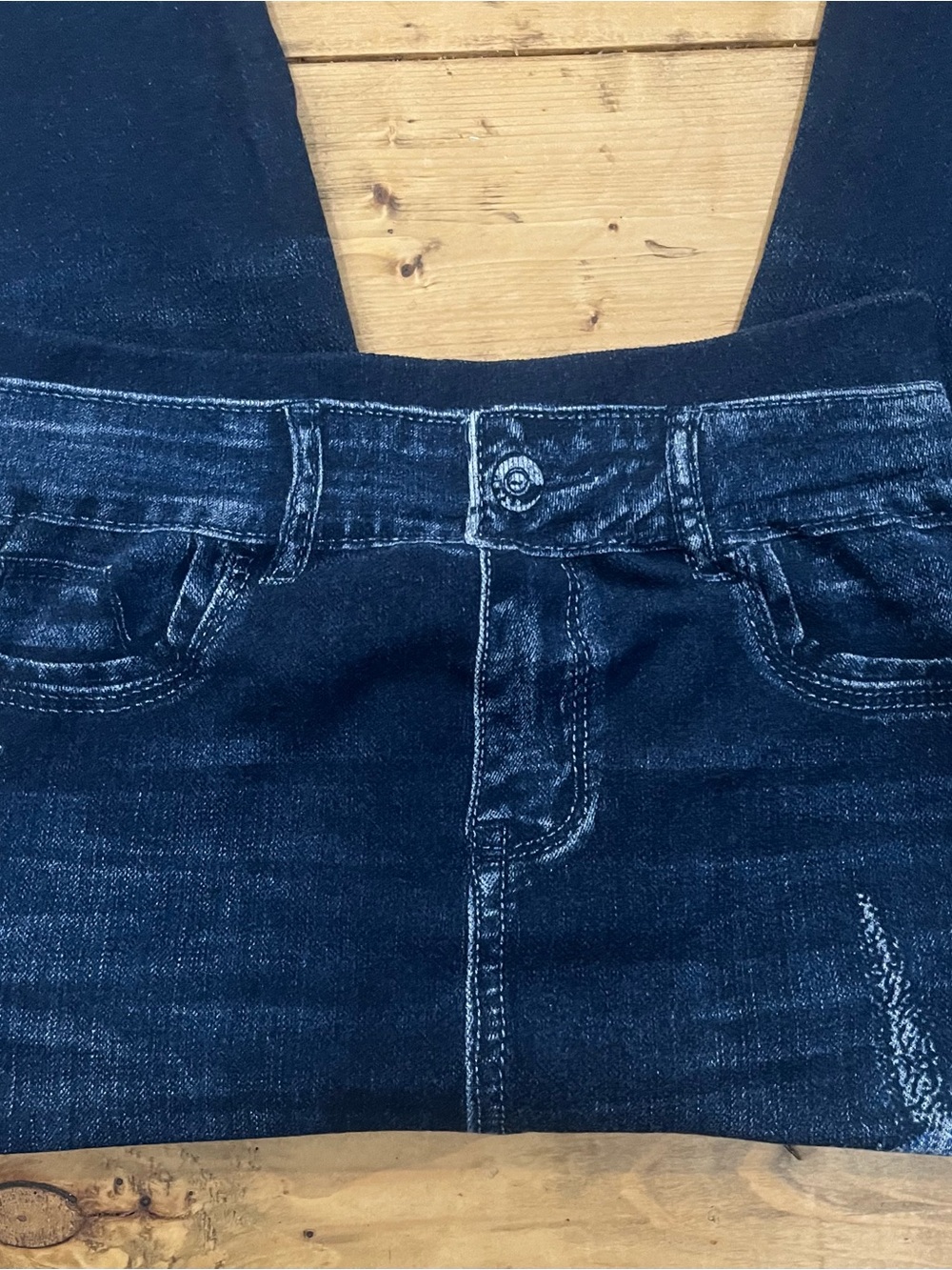 Dark Blue Women’s Stretch Denim Jeggings